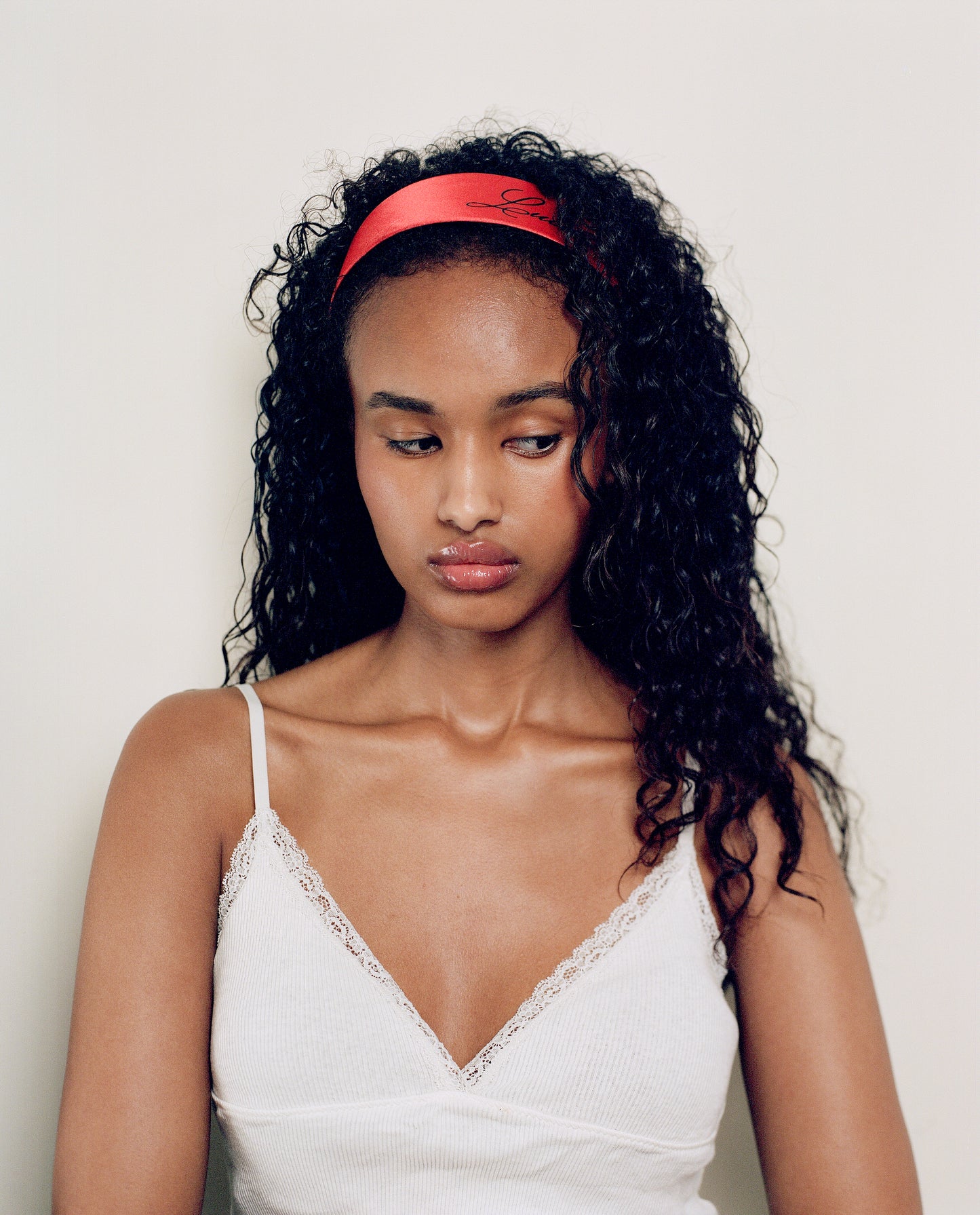 Daisy Randone headband - Red
