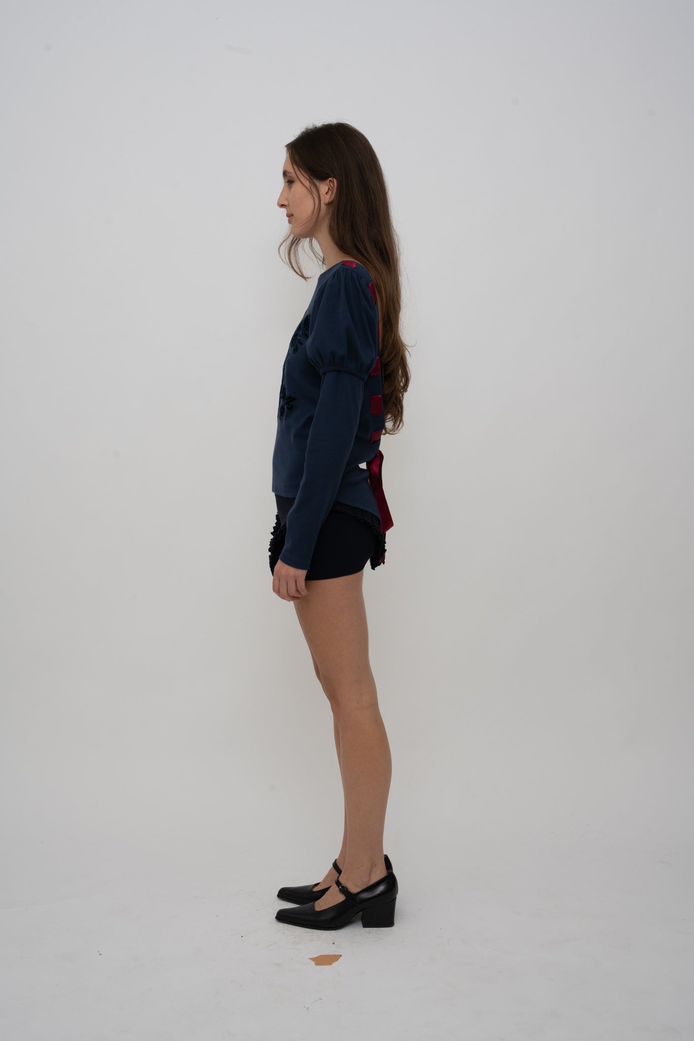 Sashy Top - navy