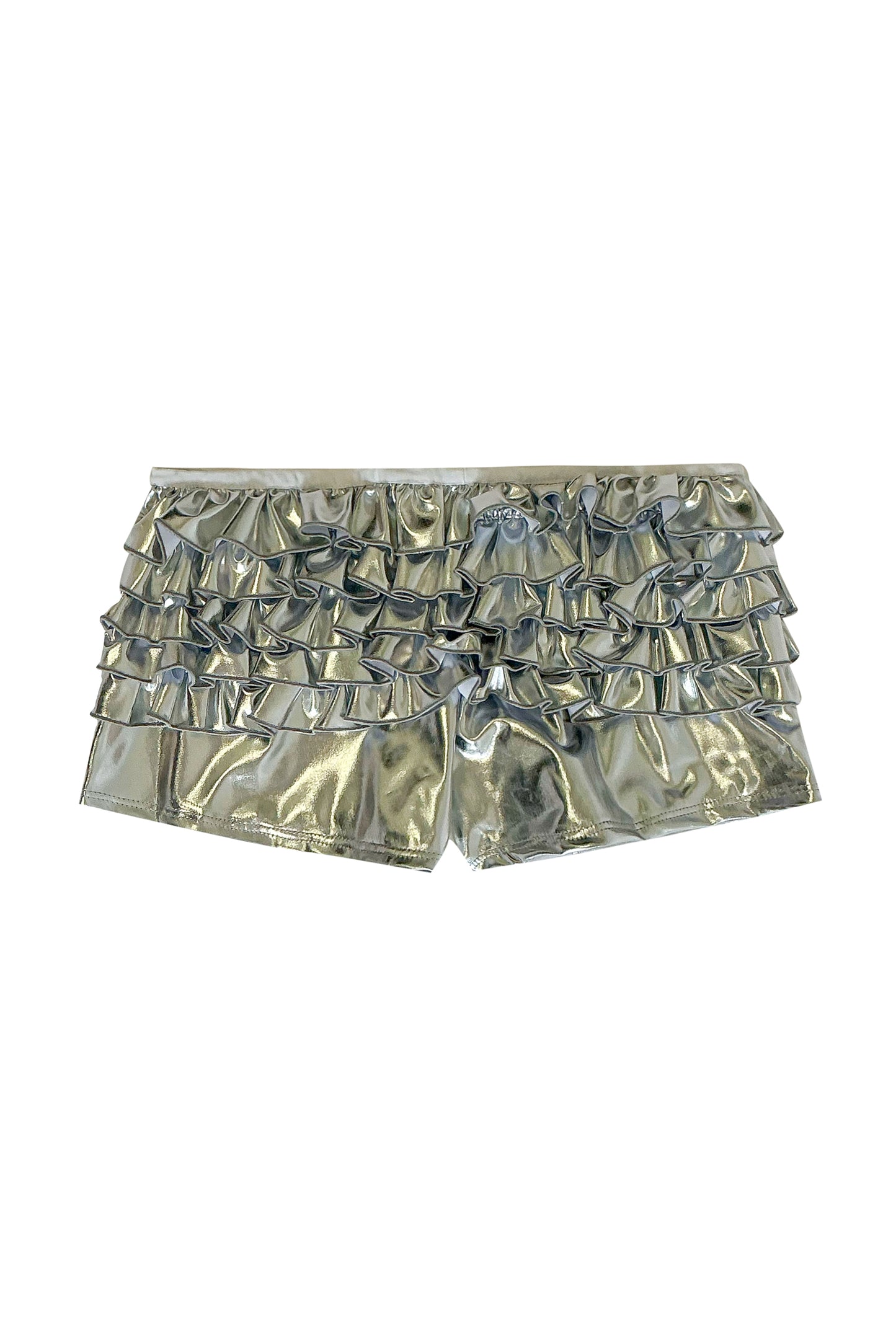 peaches shorts - silver