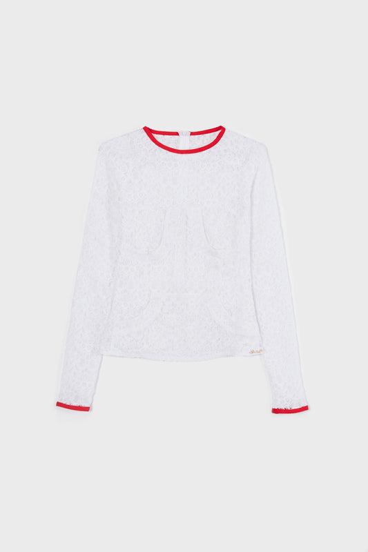 Dakota Top - White Lace