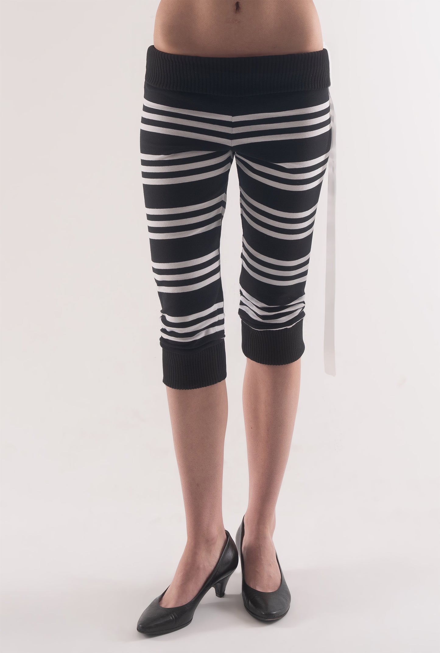 Hunter leggings - black stripes