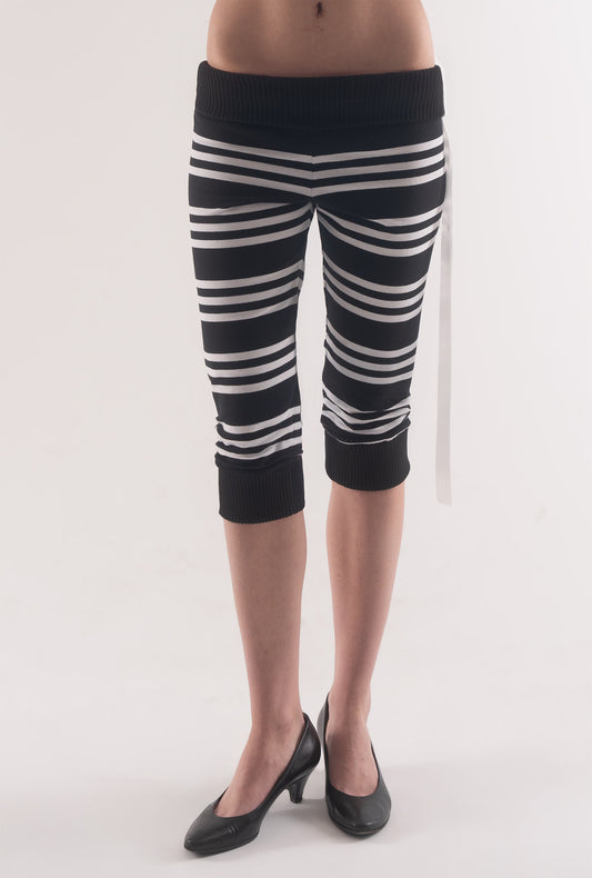 Hunter leggings - black stripes