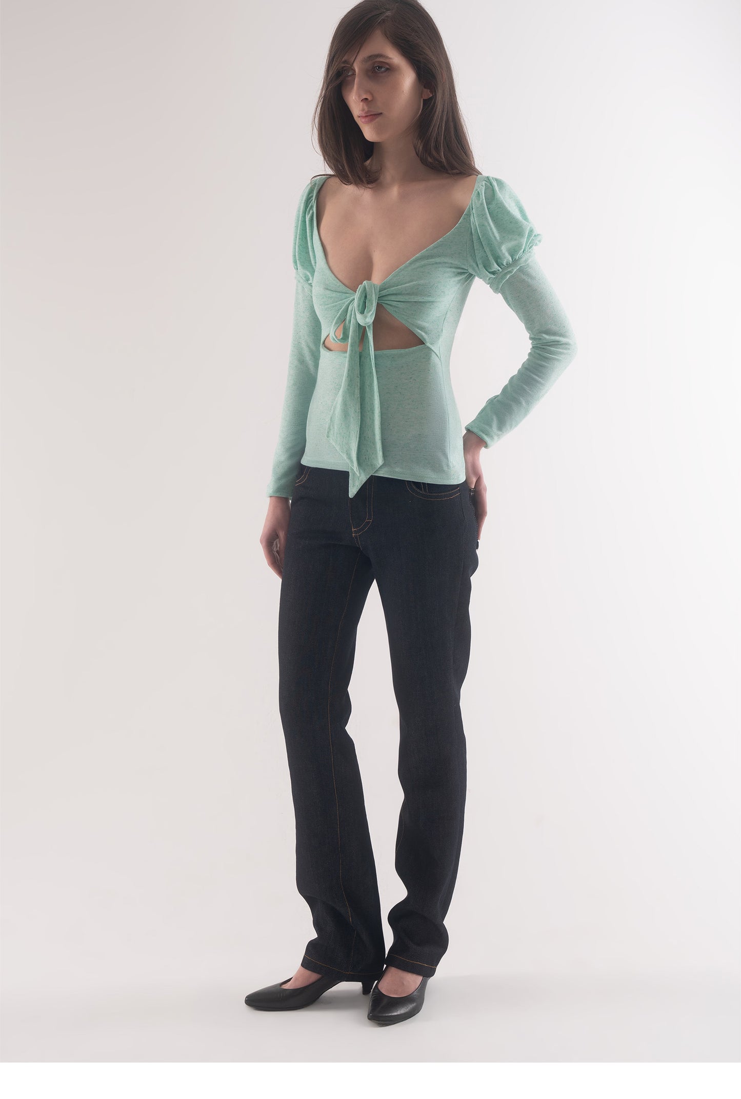 Bye Bye Baby top - mint
