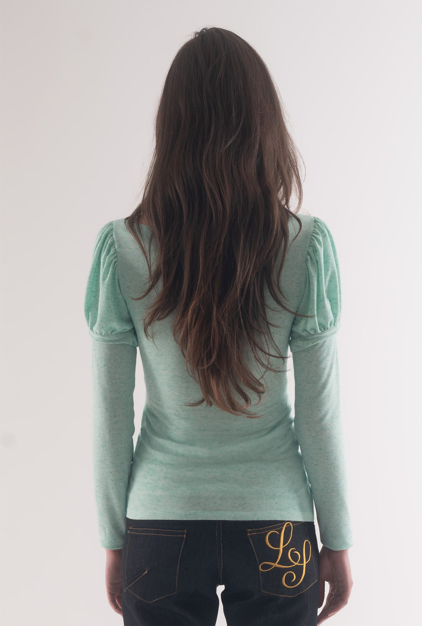 Bye Bye Baby top - mint