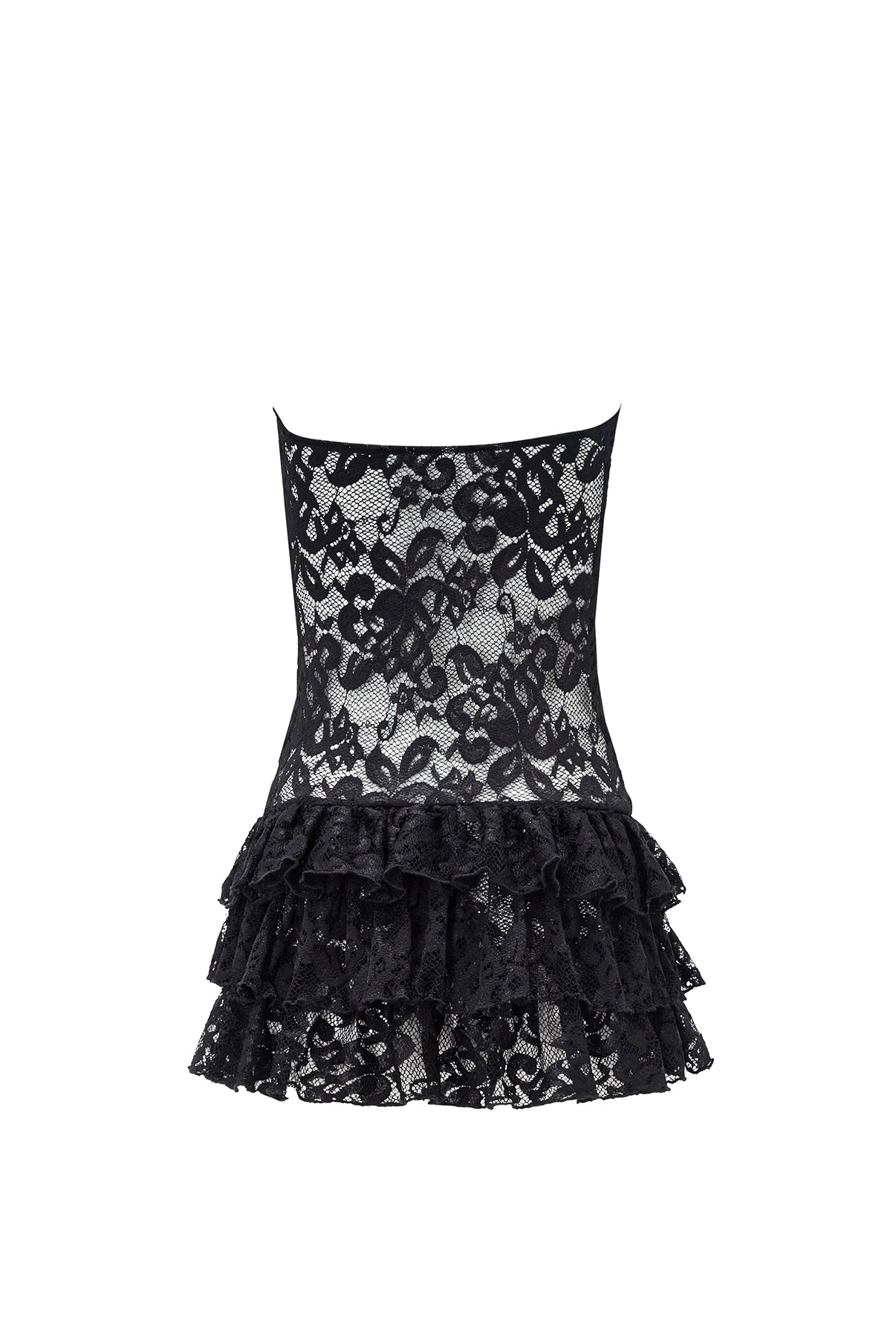 anya dress - black