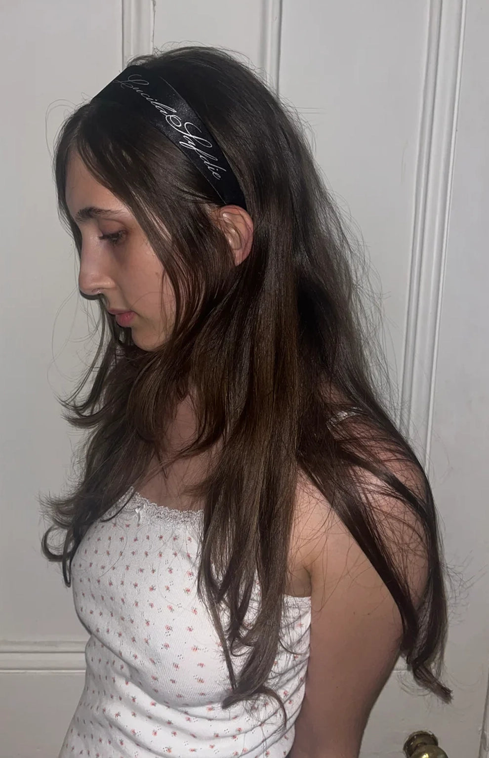 Daisy Randone headband - black