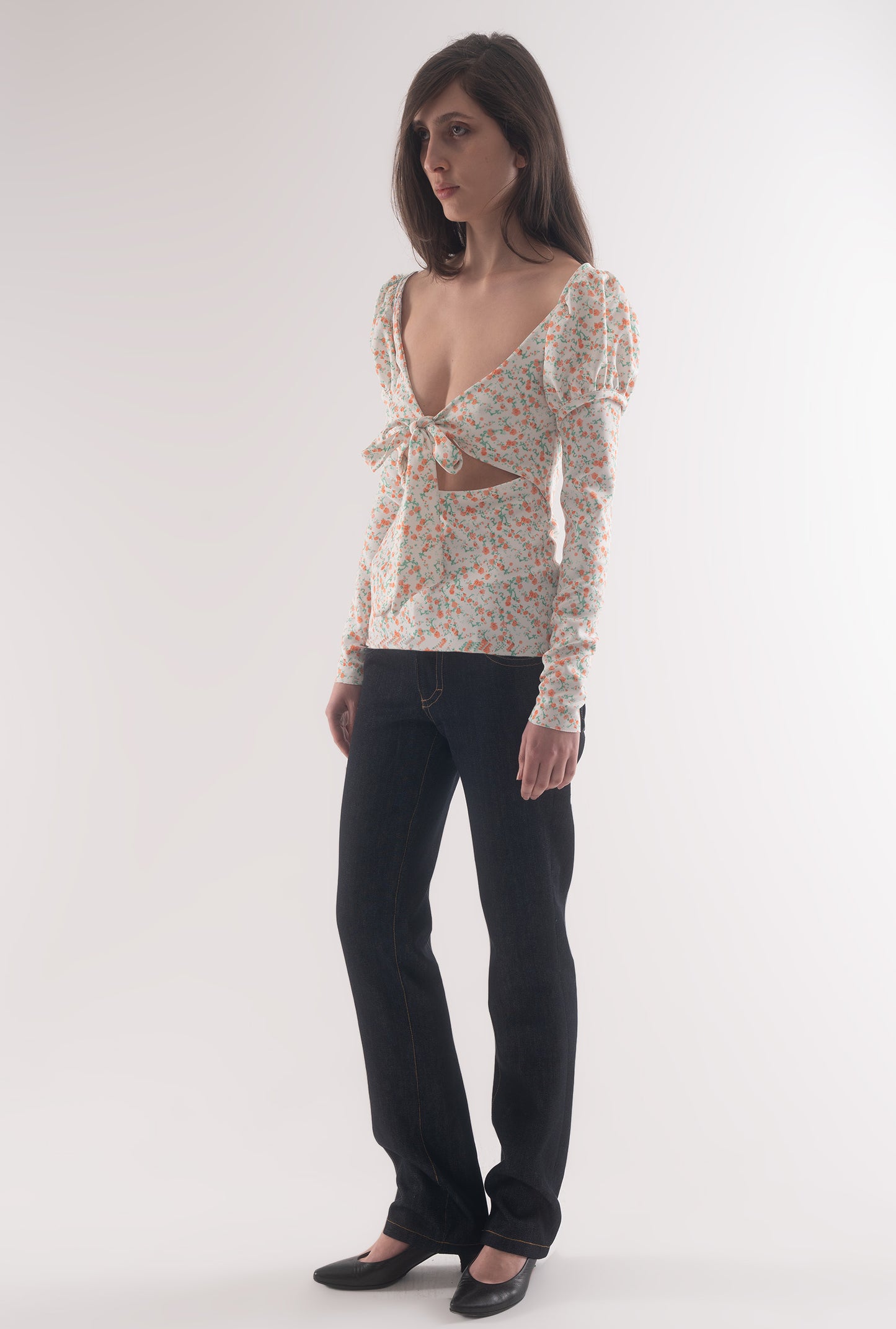 Bye Bye Baby top - floral
