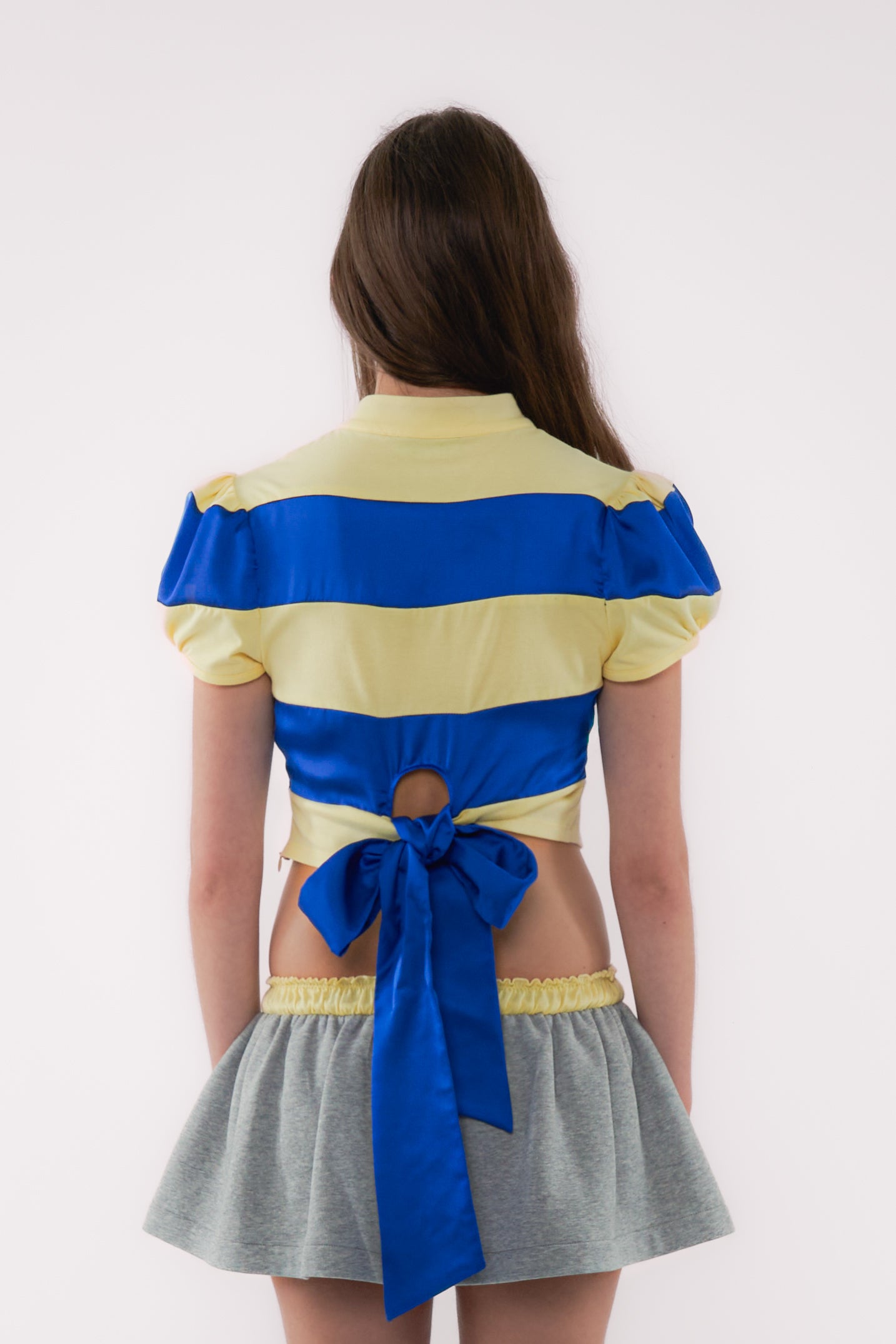 Margaret Polo Top - Yellow