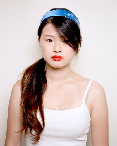 Daisy Randone headband - Blue