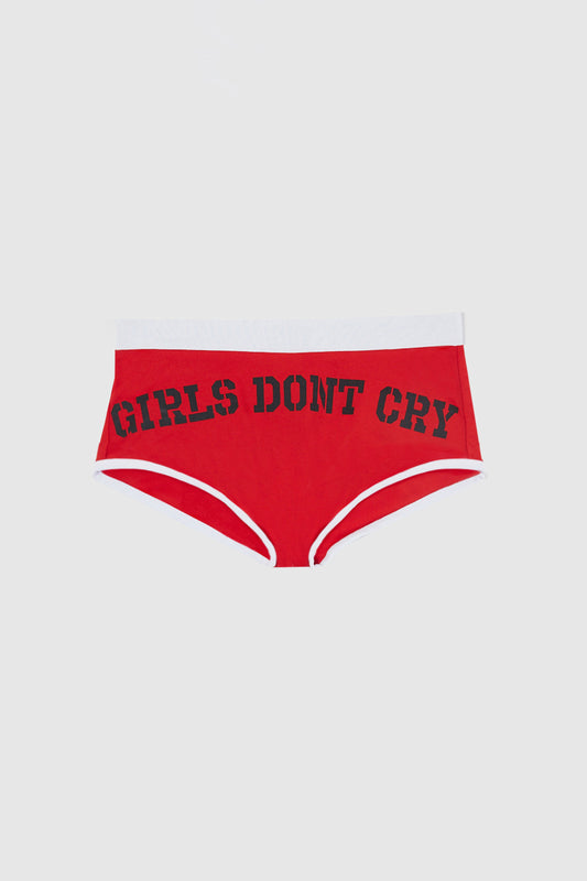 Girls Don't Cry Hotpants - Red