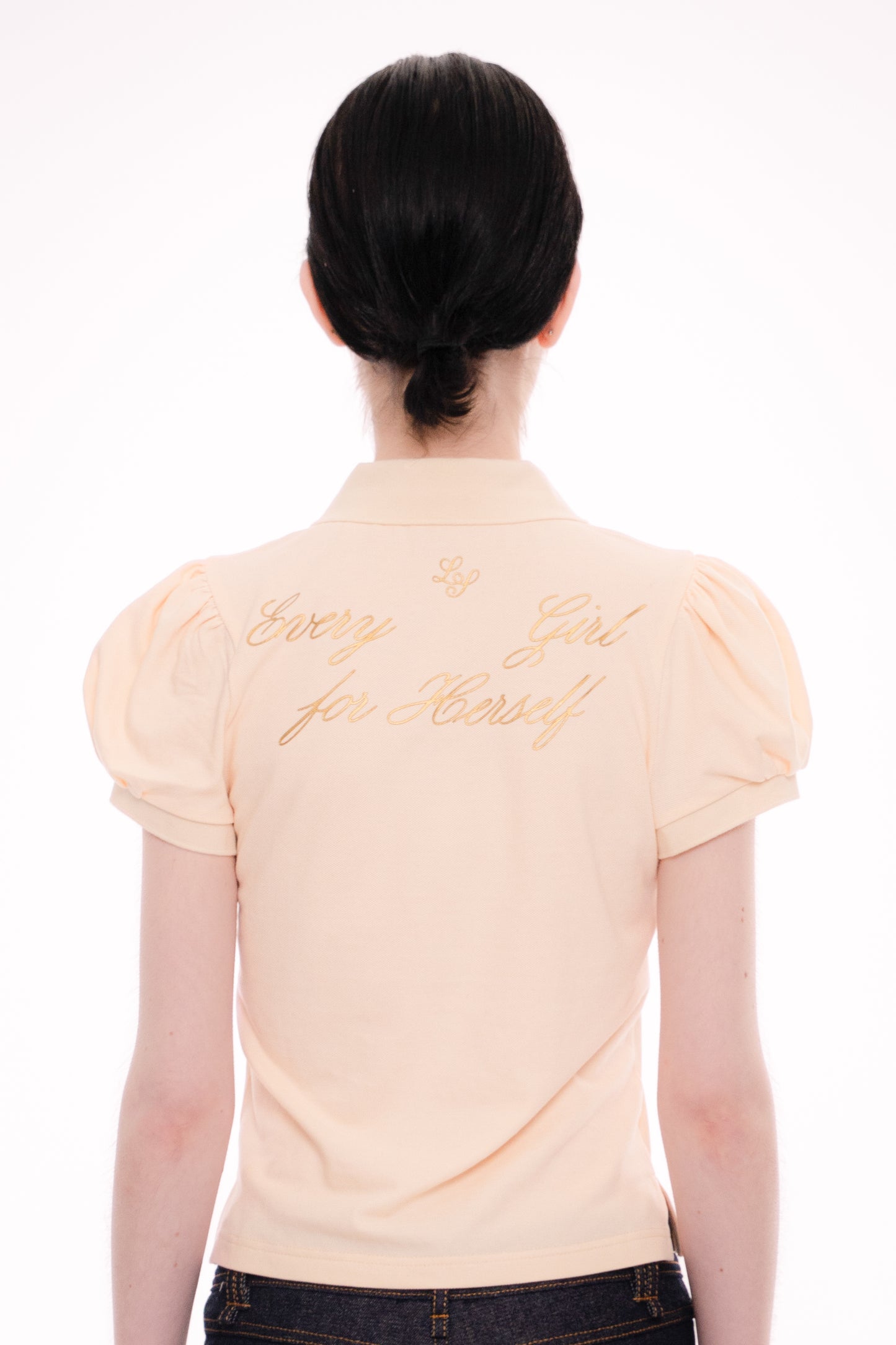 Every girl polo - cream