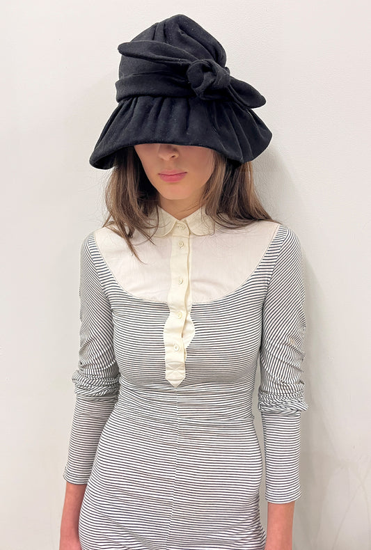 Gena Rowlands Hat - Black