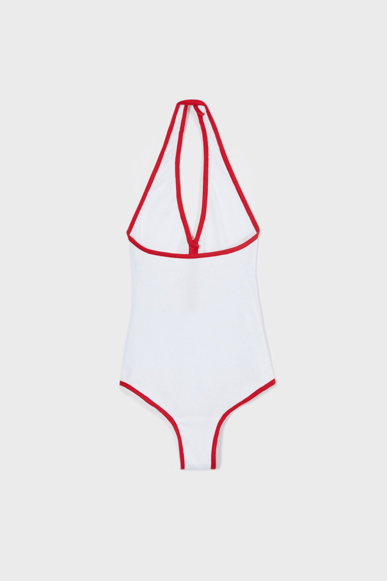 Didion bodysuit - White and Red