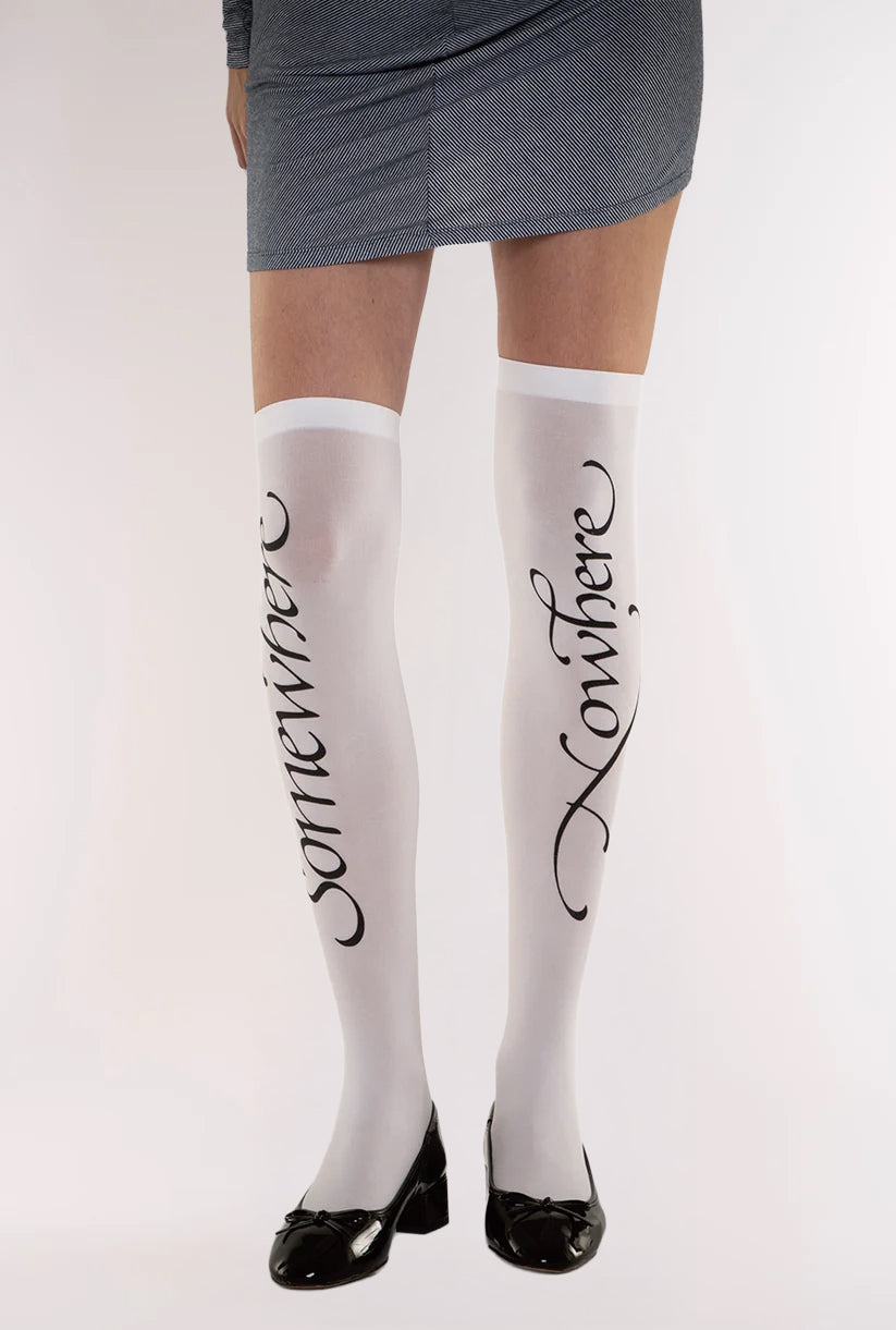Anywhere Stockings White