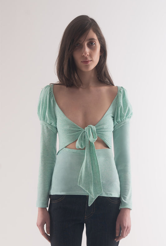 Bye Bye Baby top - mint