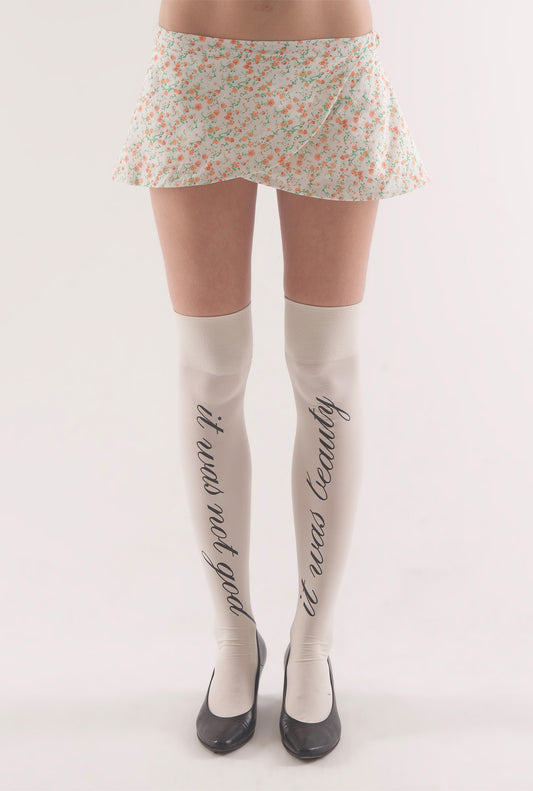 Fig skirt - floral