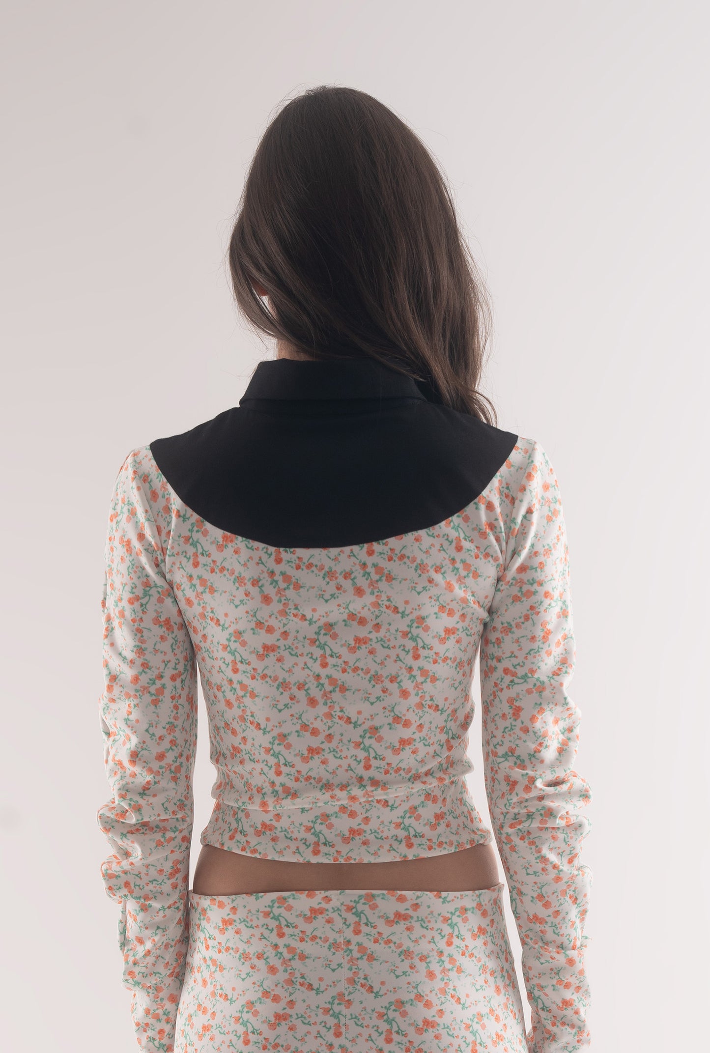 Helena polo top - floral