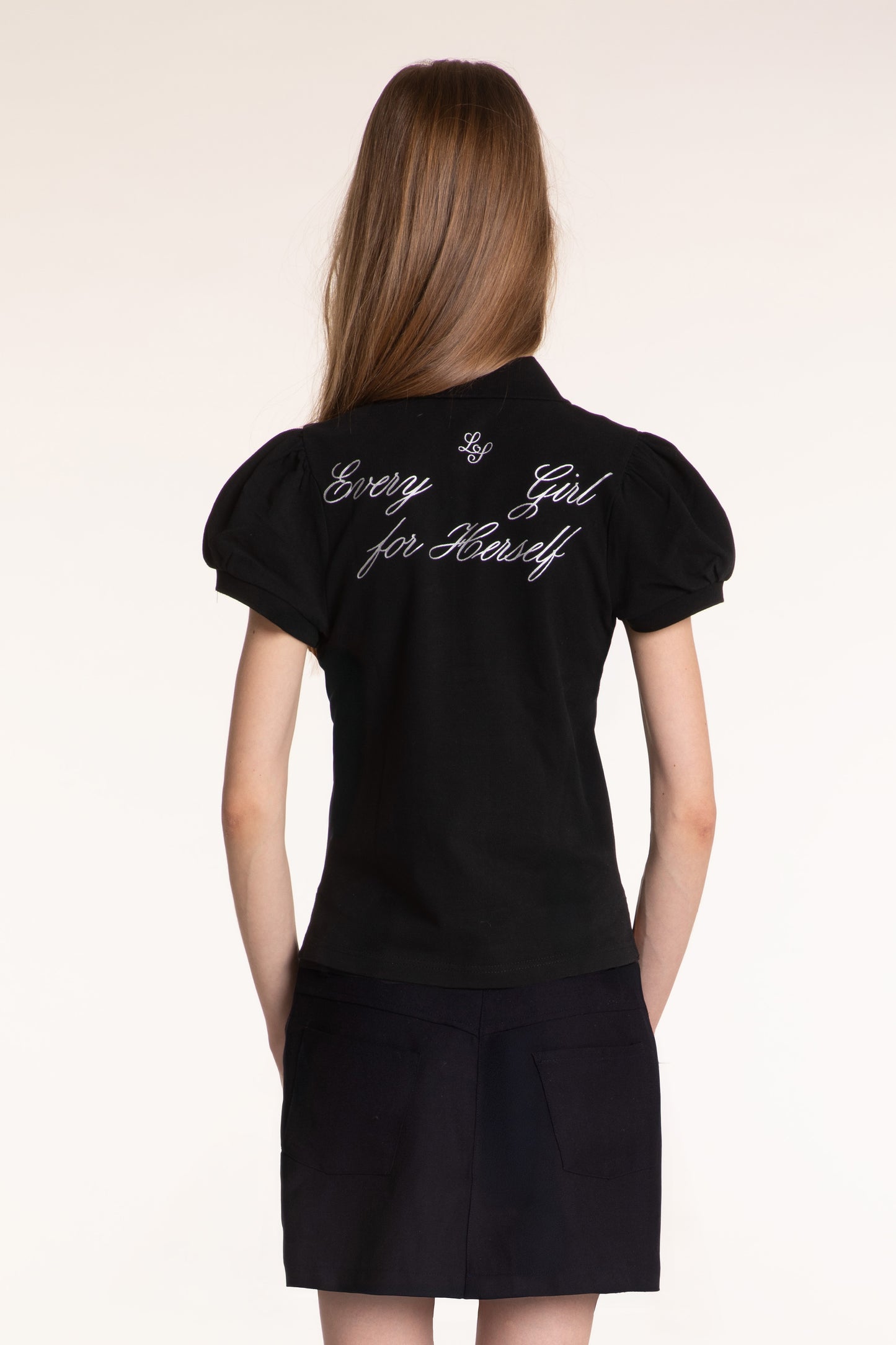 Every girl polo - black
