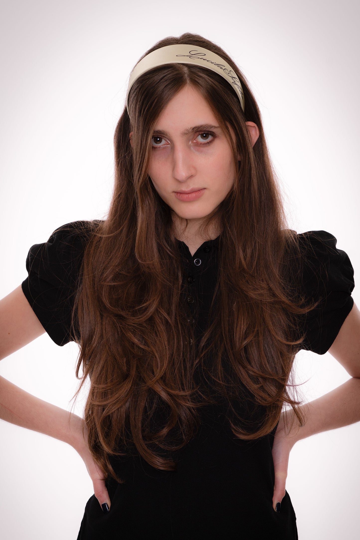 daisy randone headband - easter yellow