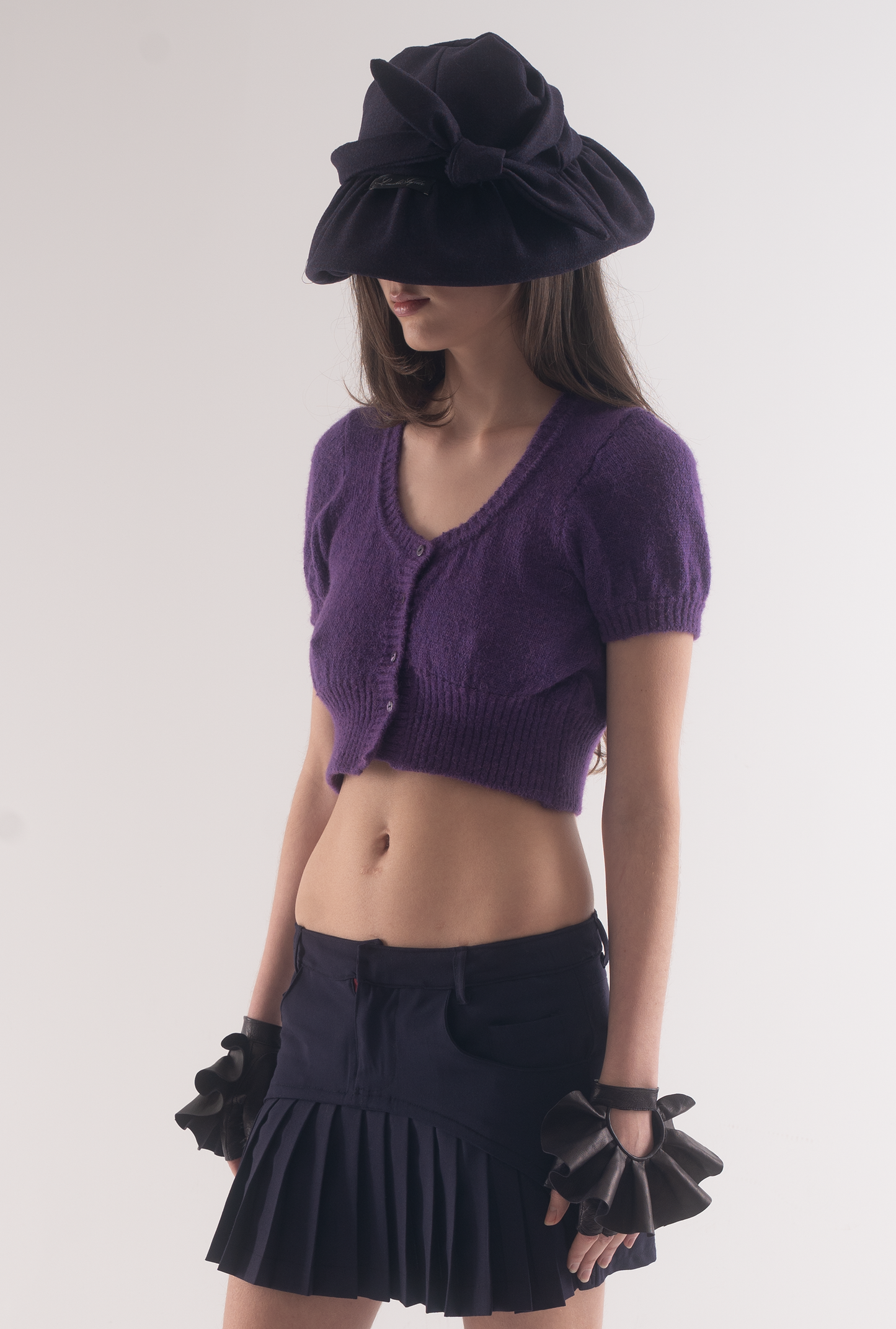 Gena Rowlands Hat - Purple