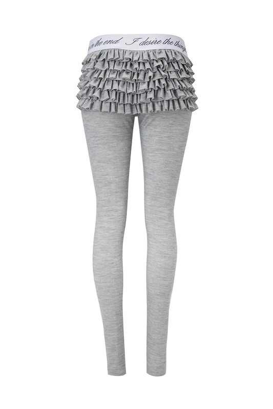 peaches leggings - grey