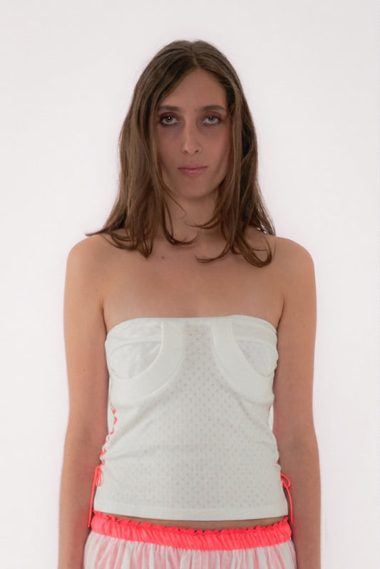 Marie Antoinette Top - White