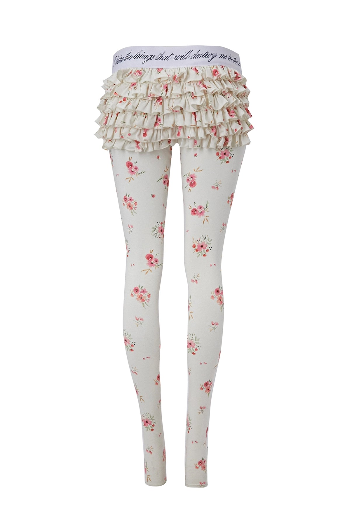 peaches leggings - floral