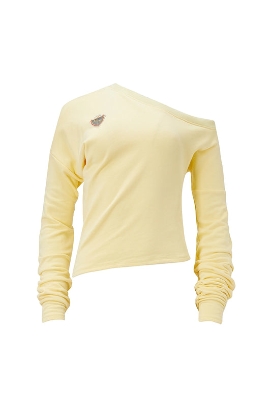 sofia sweatshirt - yellow