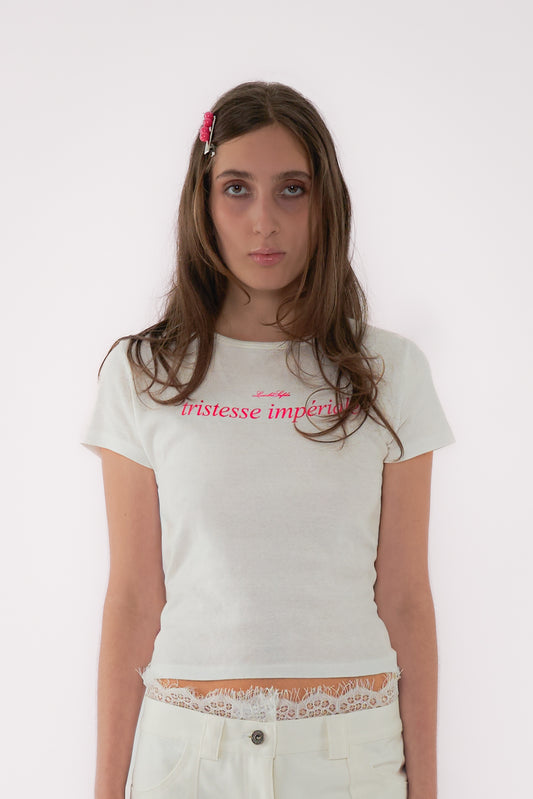 Tristesse Impérial T-Shirt - White