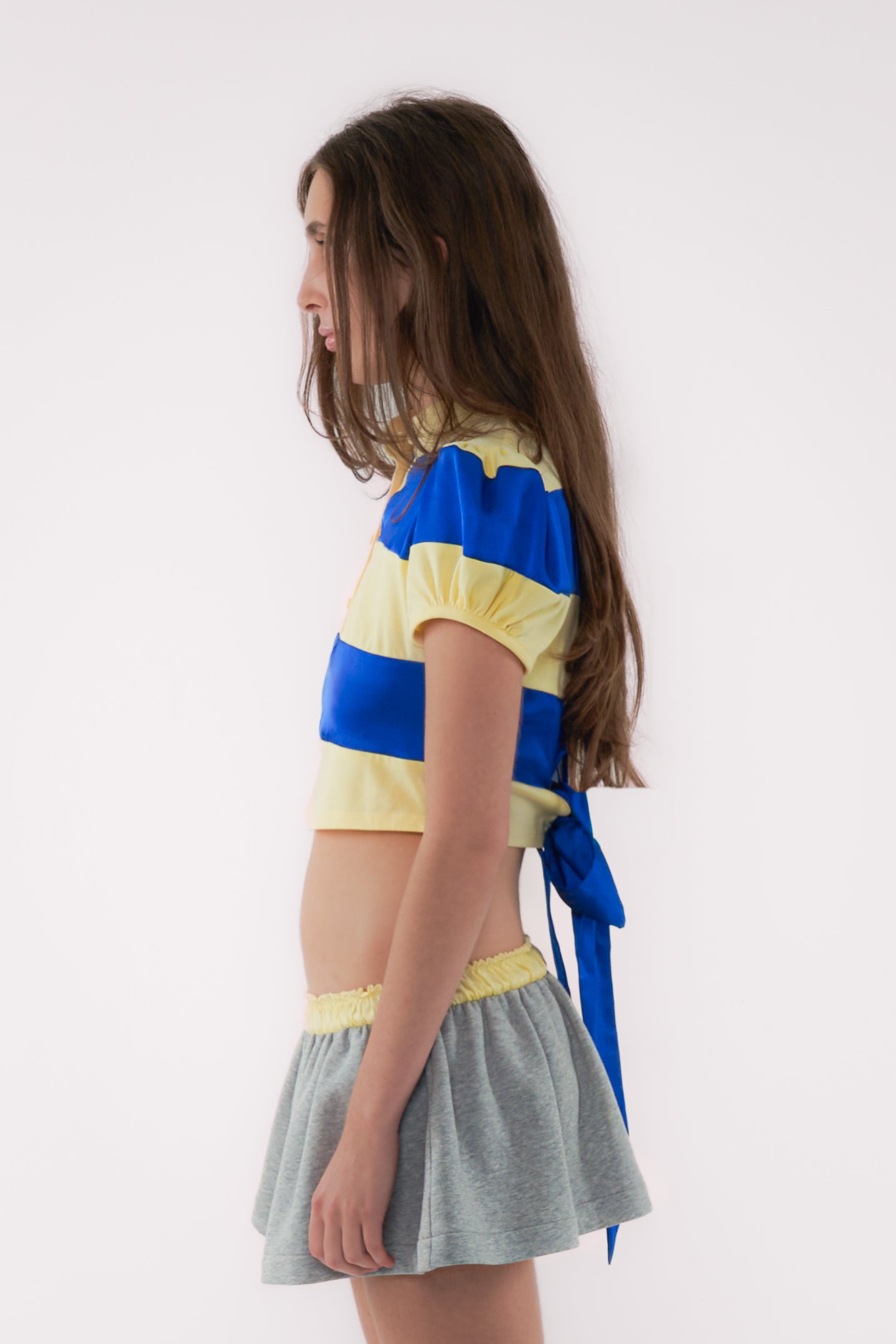 Margaret Polo Top - Yellow