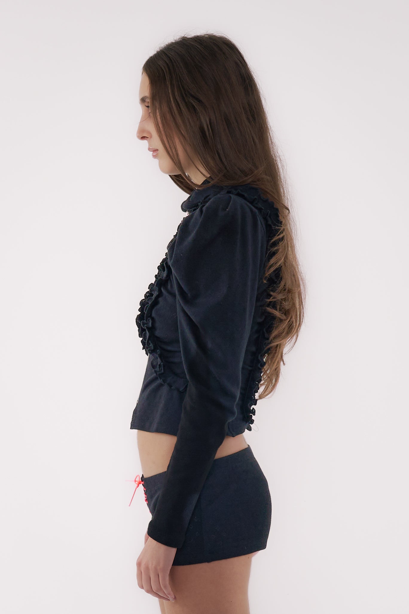 August Zip Up - Black